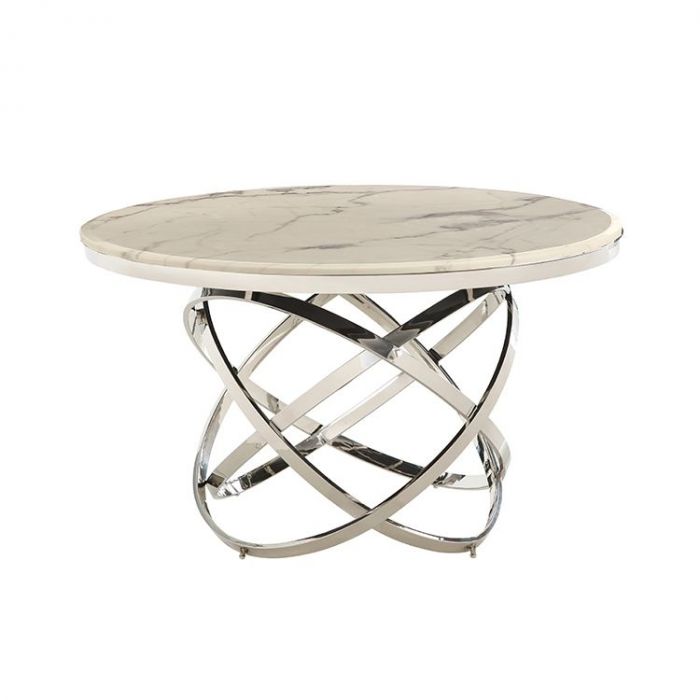 TRENTO EETTAFEL | Ø130X76 CM MARMER 757 TRENTO EETTAFEL | Ø130X76 CM MARMER 757