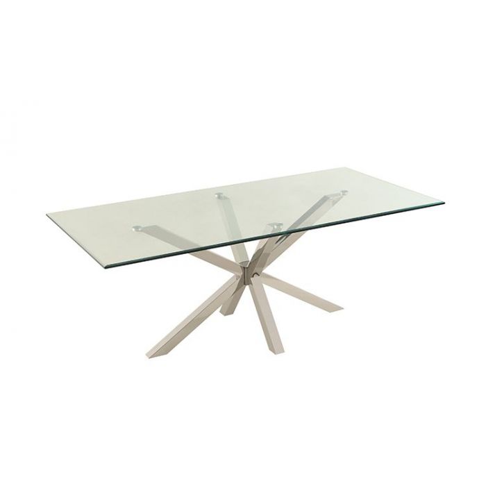 TERNI SALONTAFEL 130*70*42CM TRANSPARANT TERNI SALONTAFEL 130*70*42CM TRANSPARANT