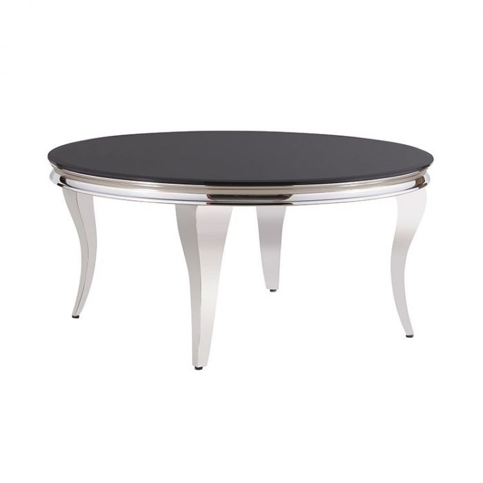 MILANO SALONTAFEL | Ø100X42 CM ZWART MILANO SALONTAFEL | Ø100X42 CM ZWART