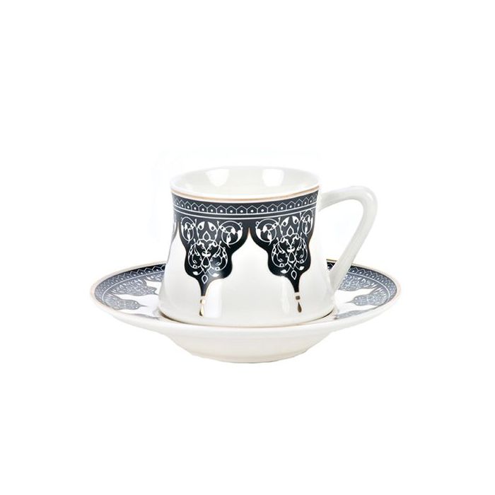 BRICARD OTTOMANS THEE-ESPRESSOSET 182057 18-DLG BRICARD OTTOMANS THEE-ESPRESSOSET 182057 18-DLG