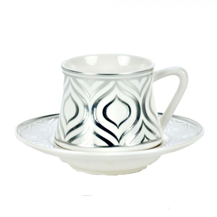 BRICARD OTTOMANS THEE-ESPRESSOSET 182522 18-DLG BRICARD OTTOMANS THEE-ESPRESSOSET 182522 18-DLG