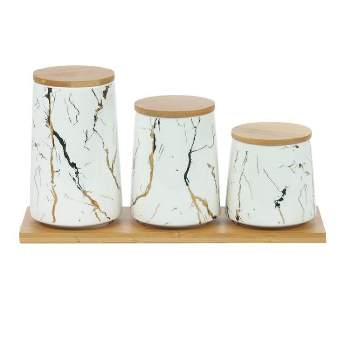 BRICARD VOORRAAD BUSSENSET 3-DLG WIT + BAMBOO DIENBLAD BRICARD VOORRAAD BUSSENSET 3-DLG WIT + BAMBOO DIENBLAD