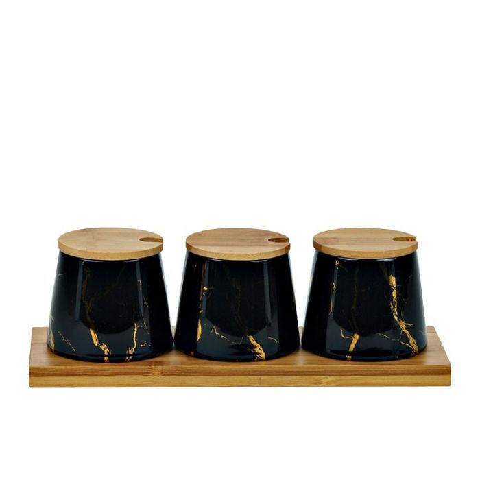 BRICARD KRUIDENSET 3-DELIG ZWART + BAMBOO DIENBLAD BRICARD KRUIDENSET 3-DELIG ZWART + BAMBOO DIENBLAD