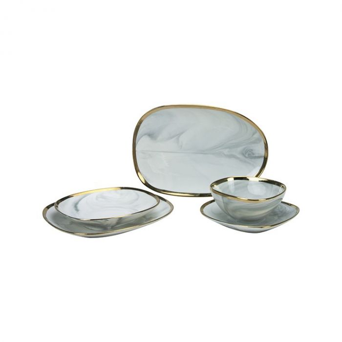 BRICARD SENS TABLEWARE SET | MARBLE-GRAY 25-DELIG
BRICARD SENS TABLEWARE SET | MARBLE-GRAY 25-DELIG