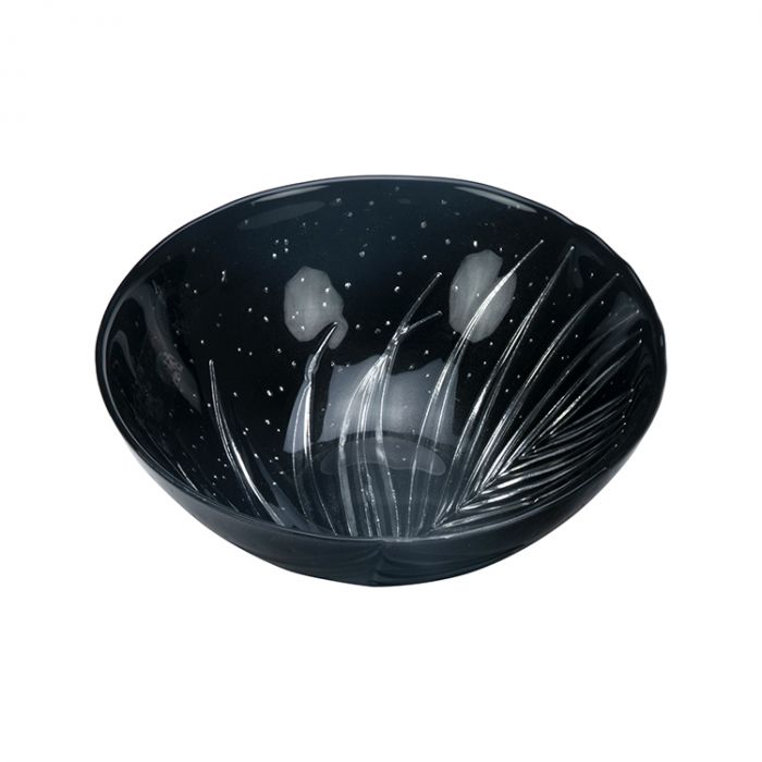 BRICARD BALI BOWL | BLACK - SILVER 6-PIECES BRICARD BALI BOWL | BLACK - SILVER 6-PIECES