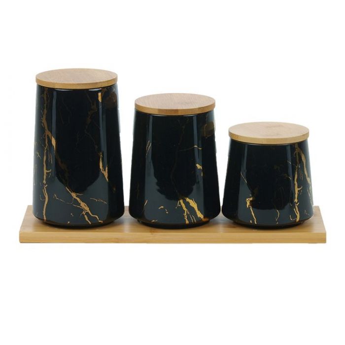 BRICARD VOORRAAD BUSSENSET 3-DELIG ZWART + BAMBOO DIENBLAD BRICARD VOORRAAD BUSSENSET 3-DELIG ZWART + BAMBOO DIENBLAD