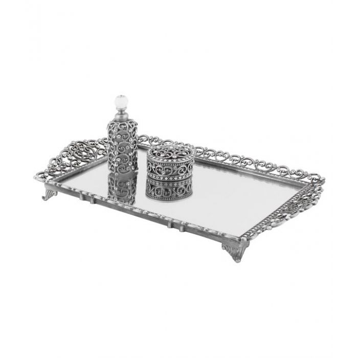 FUGURATO BRUIDSPIEGELSET 14959 3-DELIG SILVER FUGURATO BRUIDSPIEGELSET 14959 3-DELIG SILVER