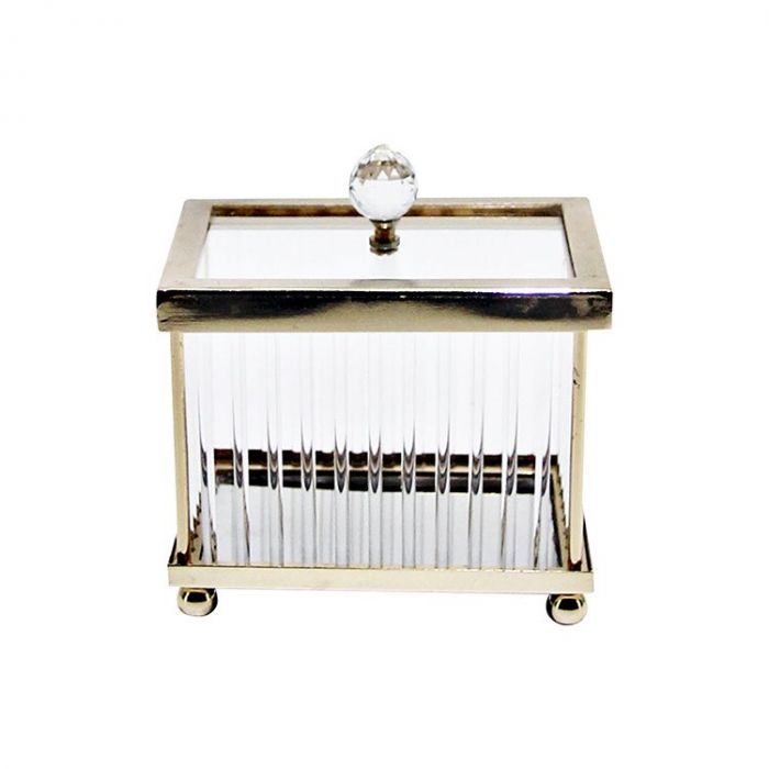 FUGURATO ELEGANCE DECORATIVE BOX 18A0194G-S | GOLD FUGURATO ELEGANCE DECORATIVE BOX 18A0194G-S | GOLD