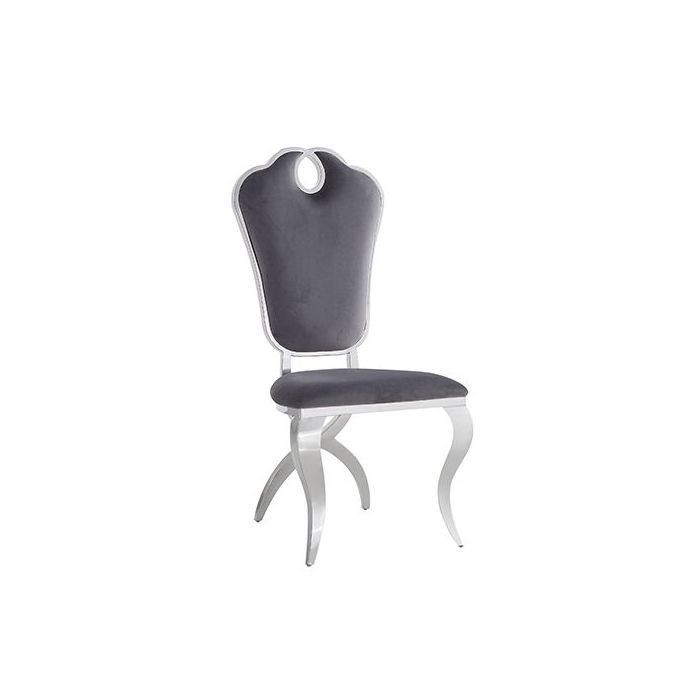FIRENZE DINING CHAIR | GREY FABRIC VELU97A FIRENZE DINING CHAIR | GREY FABRIC VELU97A