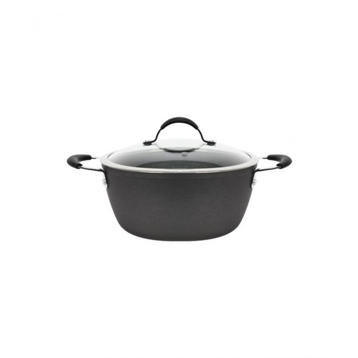 FERVEO DURA KOOKPAN MET GLAZEN DEKSEL 24CM