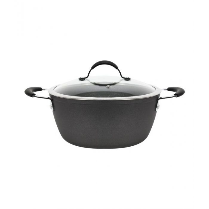 FERVEO DURA KOOKPAN MET GLAZEN DEKSEL 28CM