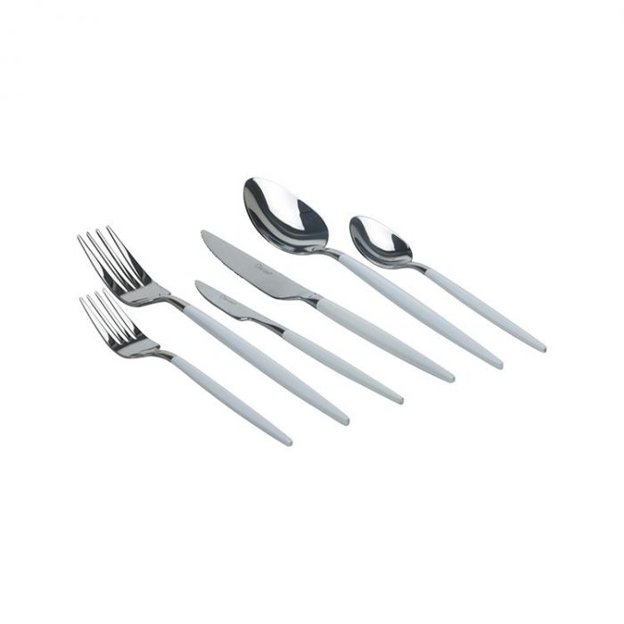 FERVEO SARA BESTECK SET | 36-TEILIG SILBER /WEISS FERVEO SARA BESTECK SET | 36-TEILIG SILBER /WEISS