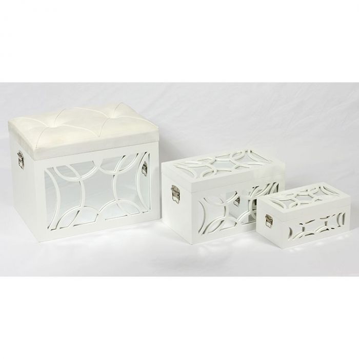 ZITKISTEN SET 3-DELIG | WIT ZITKISTEN SET 3-DELIG | WIT