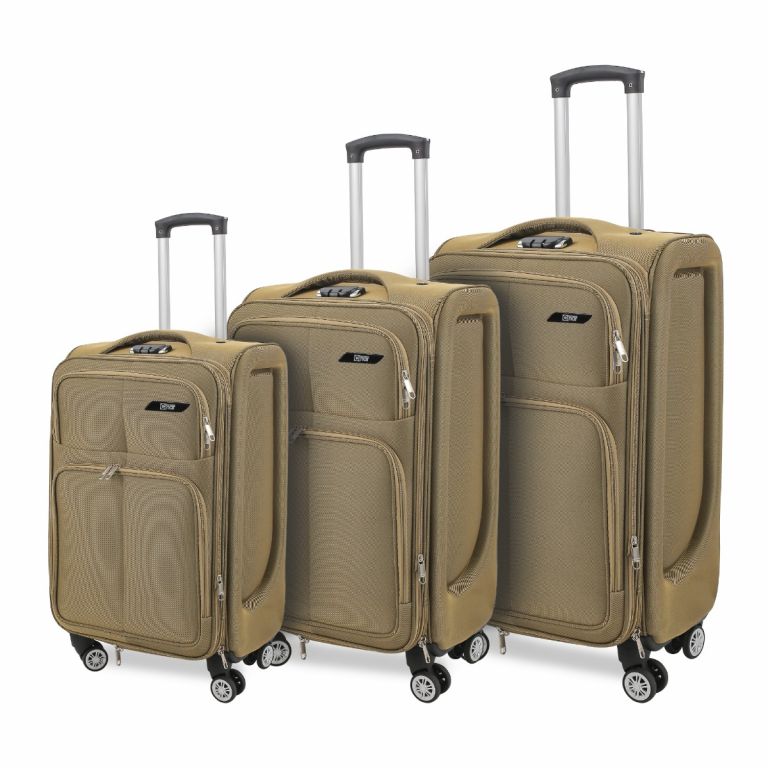 KOFFERSET CNR003 | BEIGE 3-TEILIG