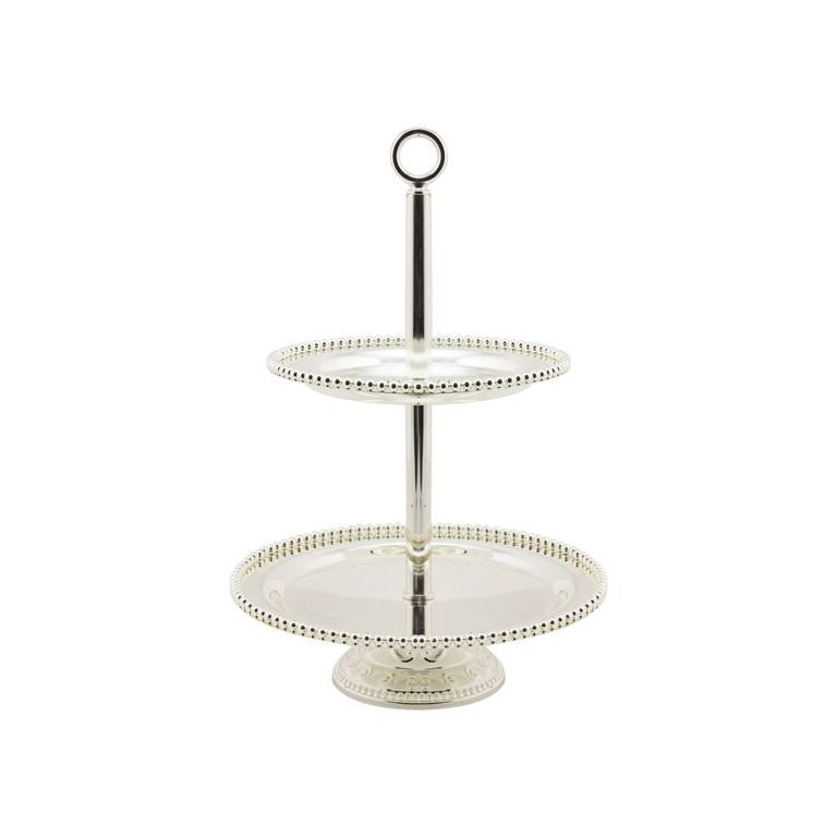 SERVING STAND CNR-904 2-LAYER SILVER