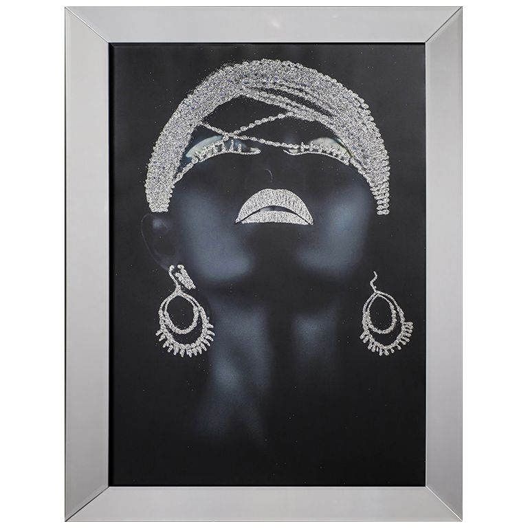 PICTURE WITH FRAME CNR718-K SILVER