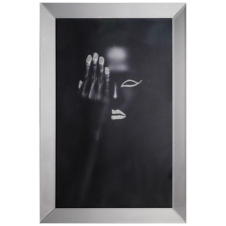 PICTURE WITH FRAME CNR722-K SILVER