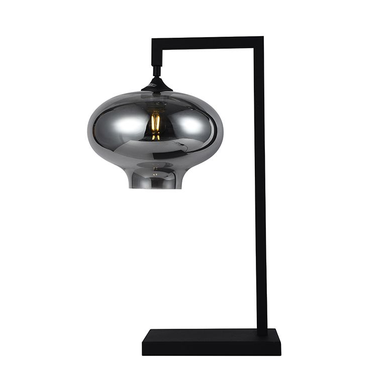 LAMPE DE TABLE GOTHA | BLACK 36X27X59 CM