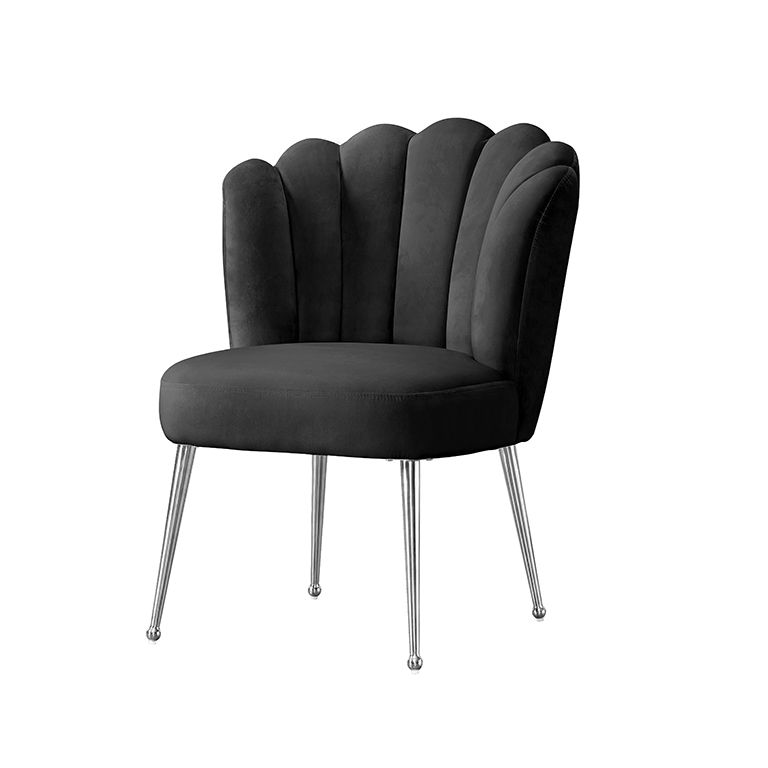 LUCCA DINING CHAIR | BLACK FABRIC MJ11-111