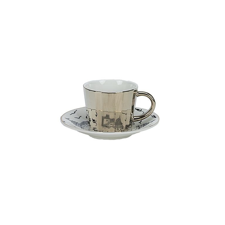 BRICARD KOFFIESET 002 | 12-DLG GOUD