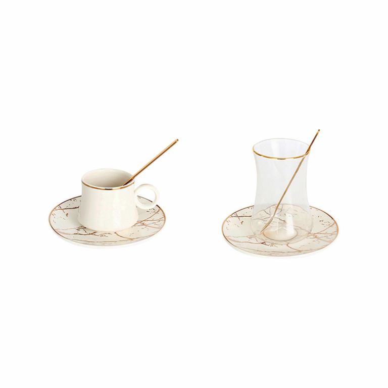 BRICARD TEE-ESPRESSO SET 011 | 24-TEILIG