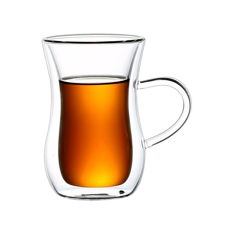 BRICARD 7615H DOUBLE WALLED TEA GLASS | 2 PIECES