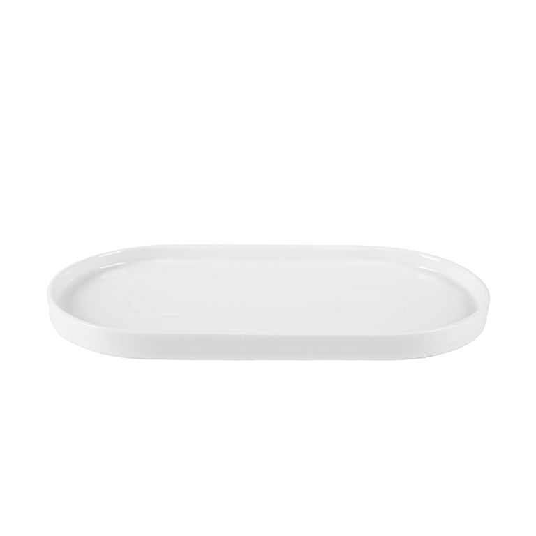 BRICARD CREIL PLATES SET | OVAL 25,5X14,7X2,1 6-PIECES