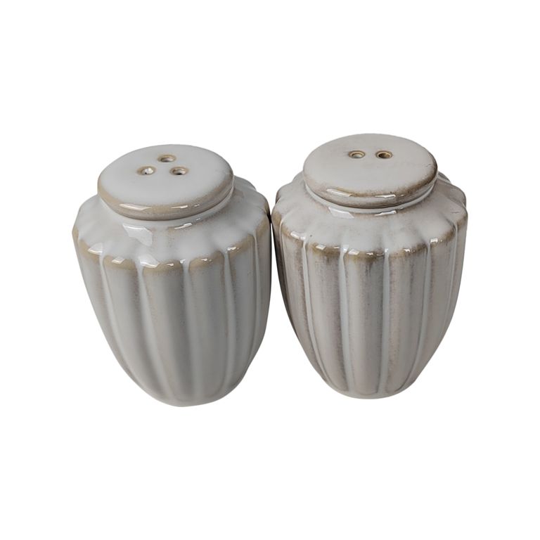 BRICARD PARIS SALT AND PEPPER SET | 2-PIECE WHITE