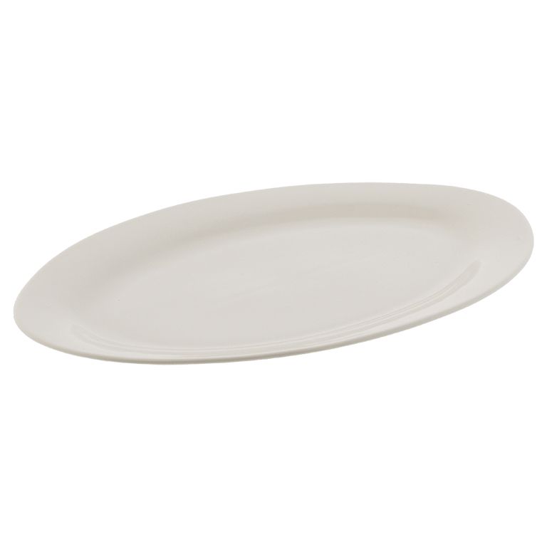 BRICARD SCHAAL | OVAAL 36 CM WIT