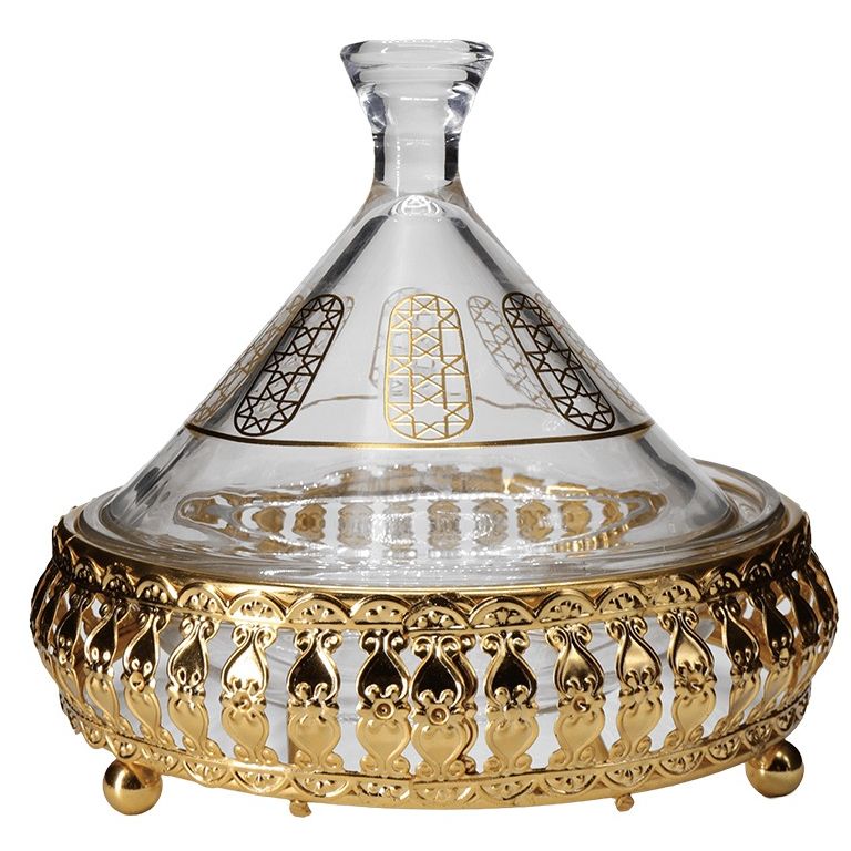 BRICARD ALMERIA TAJINE SET 101 | GOLD Ø15CM 2 PIECES
