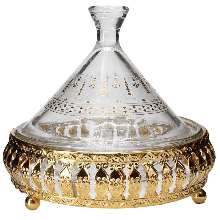 BRICARD ALMERIA TAJINE SET 102 | GOLD Ø15CM 2 PIECES