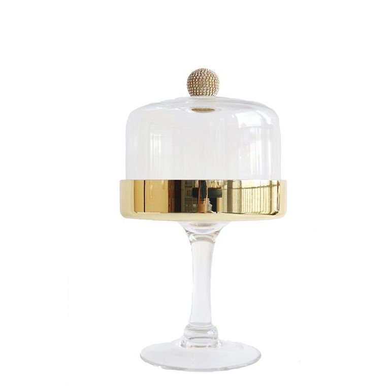 BRICARD CAKE STAND SMALL GOLD