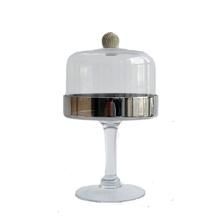 BRICARD CAKE STAND SMALL SILVER