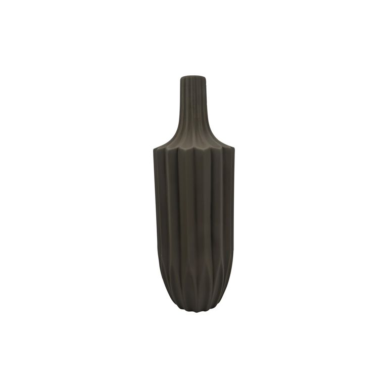 FUGURATO VASE 9283 | Ø17X49 CM GREY