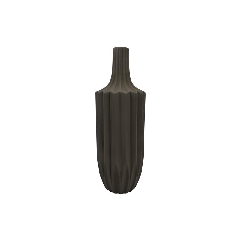 FUGURATO VASE 9283 | Ø14,5X41,5 CM GRAU