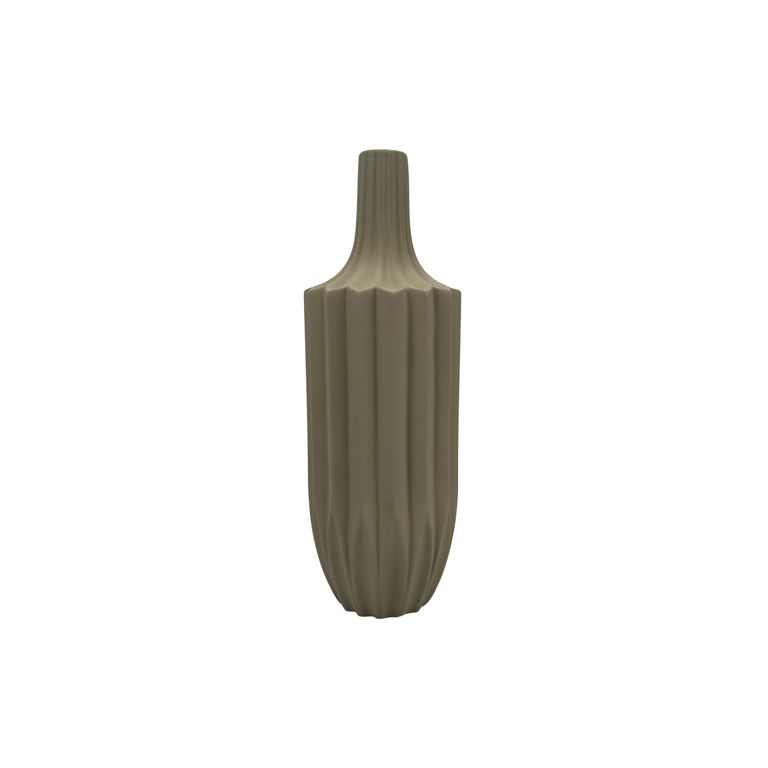 FUGURATO VASE 9283 | Ø14,5X41,5 CM HELLBRAUN