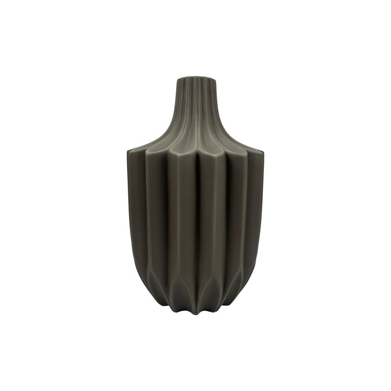 FUGURATO VASE 9284 | Ø24X38,5 CM GRAU