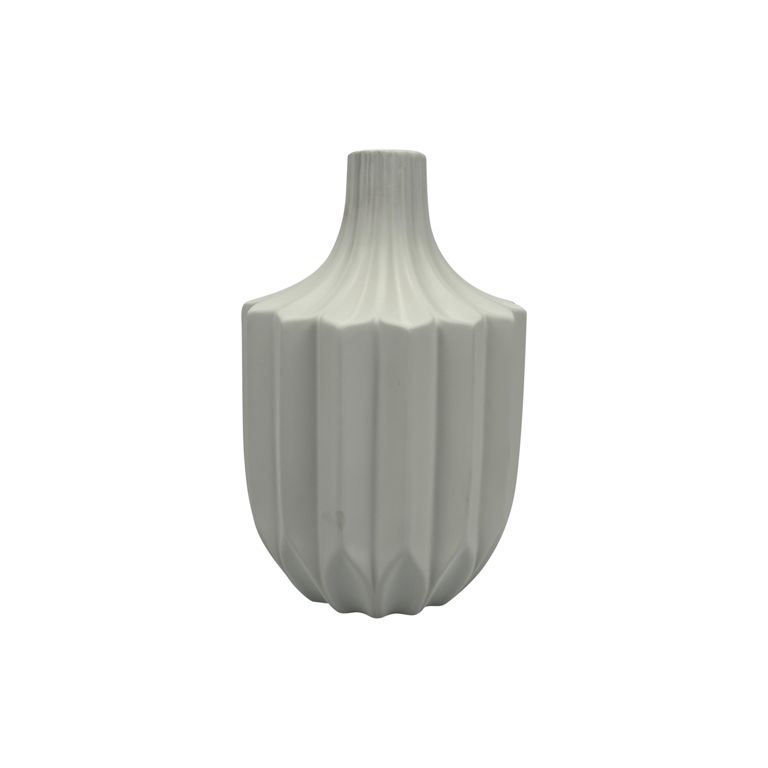 FUGURATO VASE 9284 | Ø19,5X30 CM WEISS