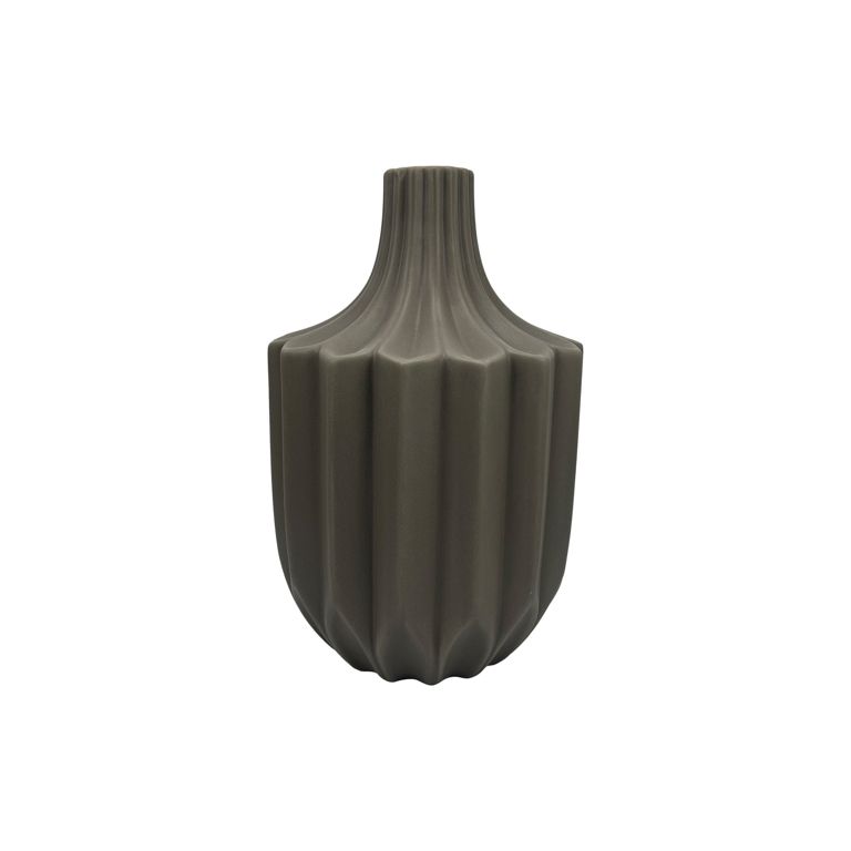 FUGURATO VASE 9284 | Ø19,5X30 CM GRAU