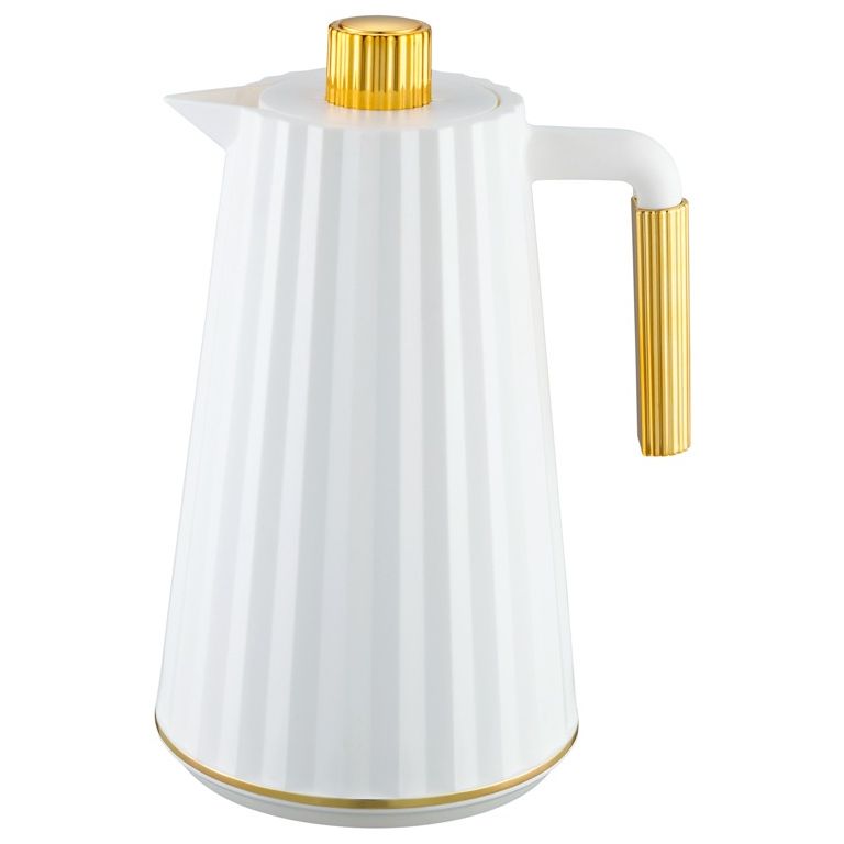 FERVEO ERA THERMOSFLASCHE | WEIß-GOLD 1,0 L