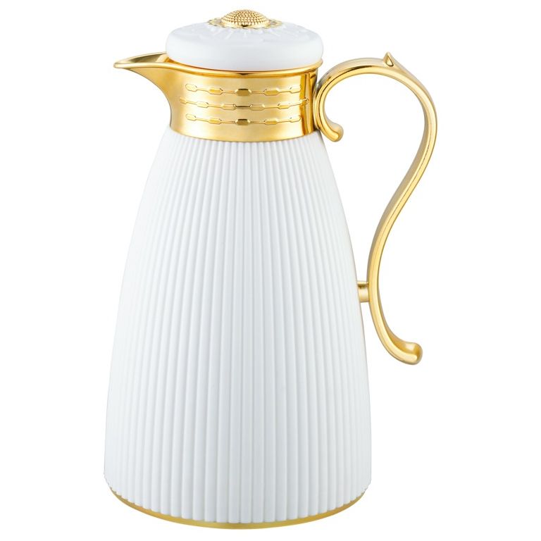 FERVEO HELENA THERMOSFLASCHE | WEIß-GOLD 1,0 L