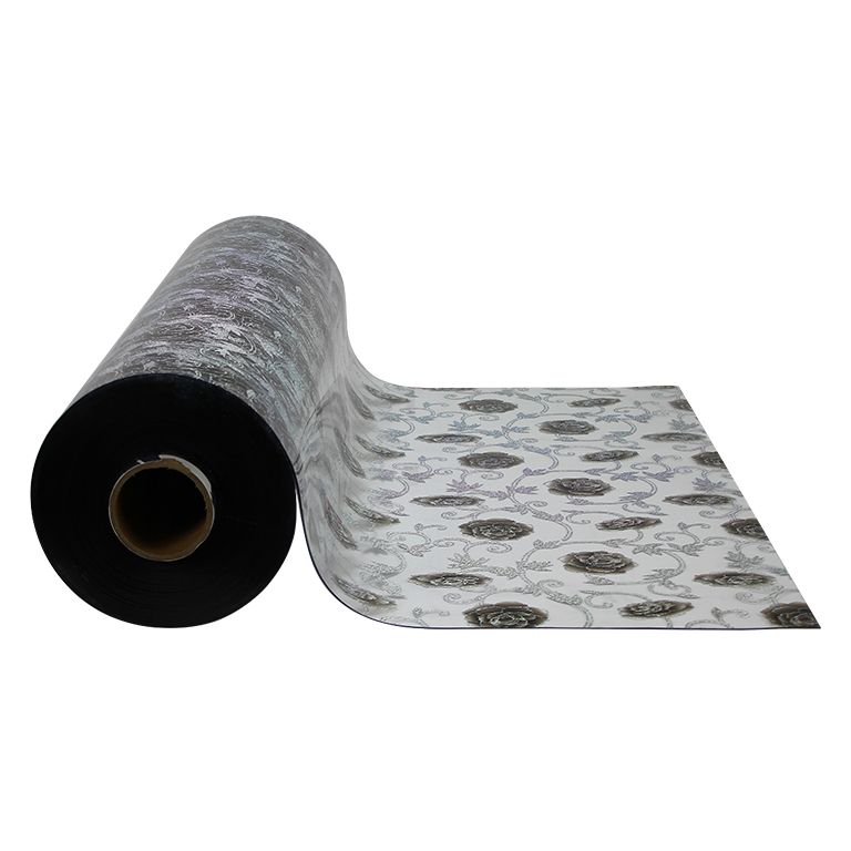 PVC 2,2MM TRANSPARANT | PRINTED SILVER GUL