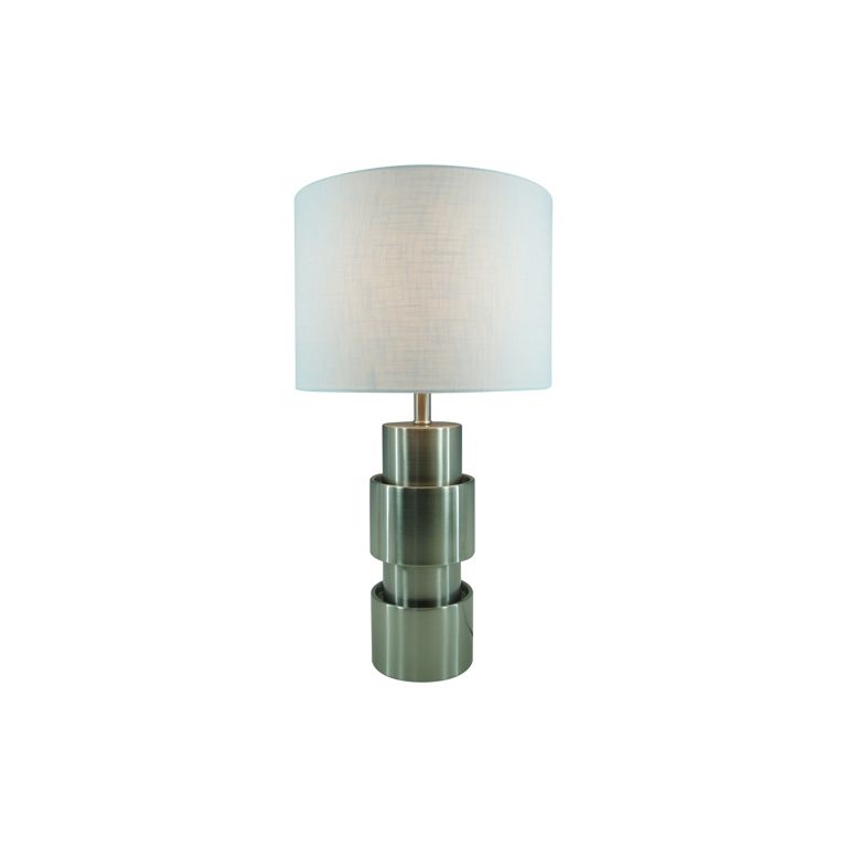 LUMCI LORIN TABLE LAMP| SILVER Ø28X50 CM
