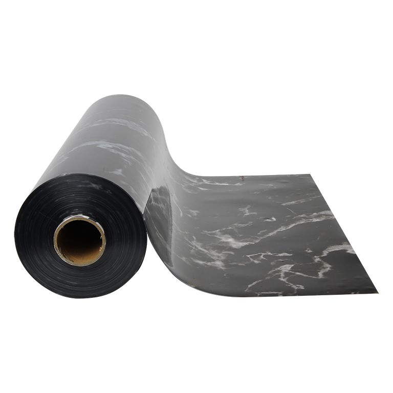 PVC 1,7MM BLACK | PRINTED MARBLE