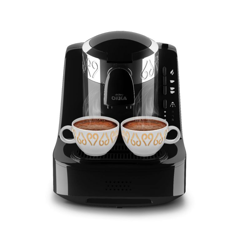 ARZUM OKKA TURKISCHE KAFFEEMASCHINE | SCHWARZ-CHROM