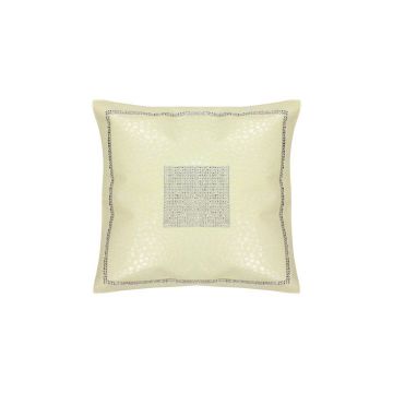 KUSSENSLOOP 45 x 45 CM LEATHERLOOK BEIGE