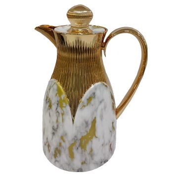 THERMOSKAN CNR2110 | 1,0 L WEIß - GOLD