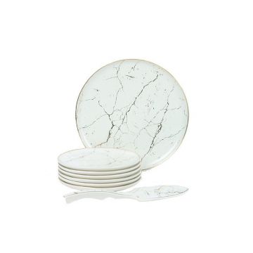 GEBÄCK SET CNR3004 8 TEILIG WEIß