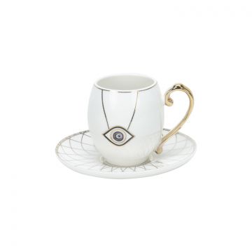 ESPRESSOSET CNR1122 | 12-DELIG WIT - WIT