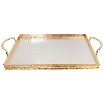 PRÄSENTIERBRETT CNR130 | 36X23 CM GOLD-SILBER